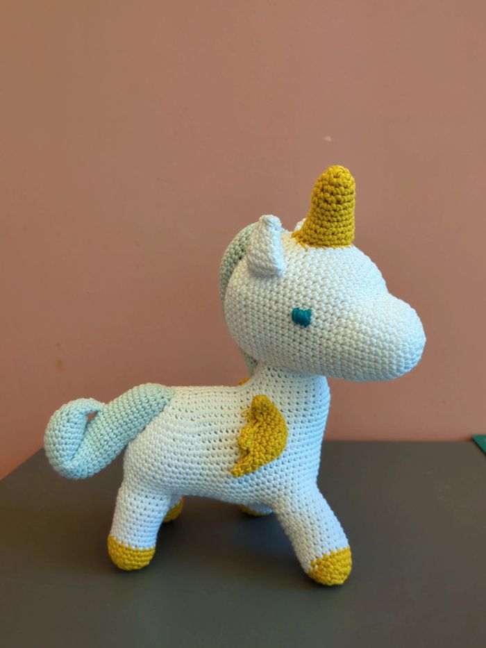 peluche licorne crochet Modèle pica pau
