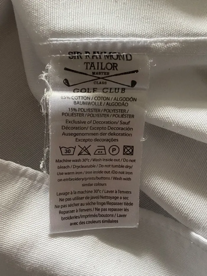 Chemise blanche Sir Raymond Tailor - photo numéro 8
