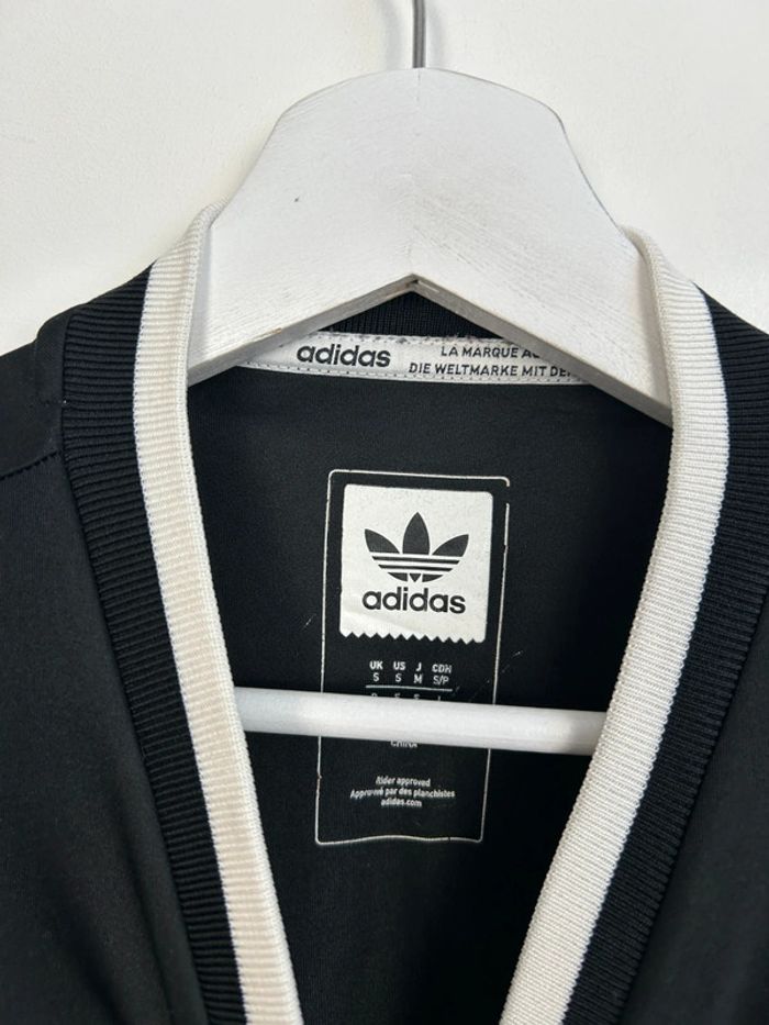 Maillot Homme Adidas Noir & Blanc S | Très Bon État | Style Sport & Vintage | TN140 - photo numéro 4