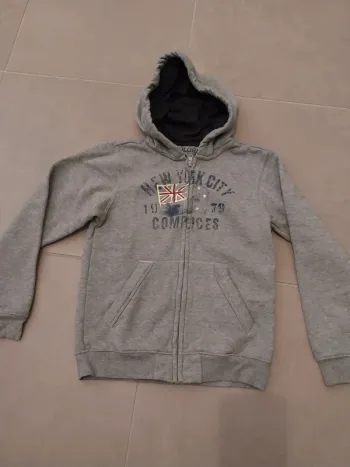 Sweat gris T12A