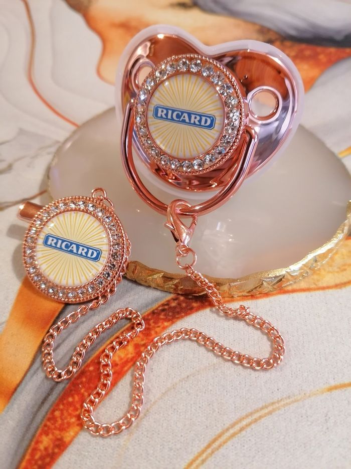 Tétine ricard rose gold - photo numéro 2