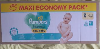 Couches Pampers harmonie new-baby