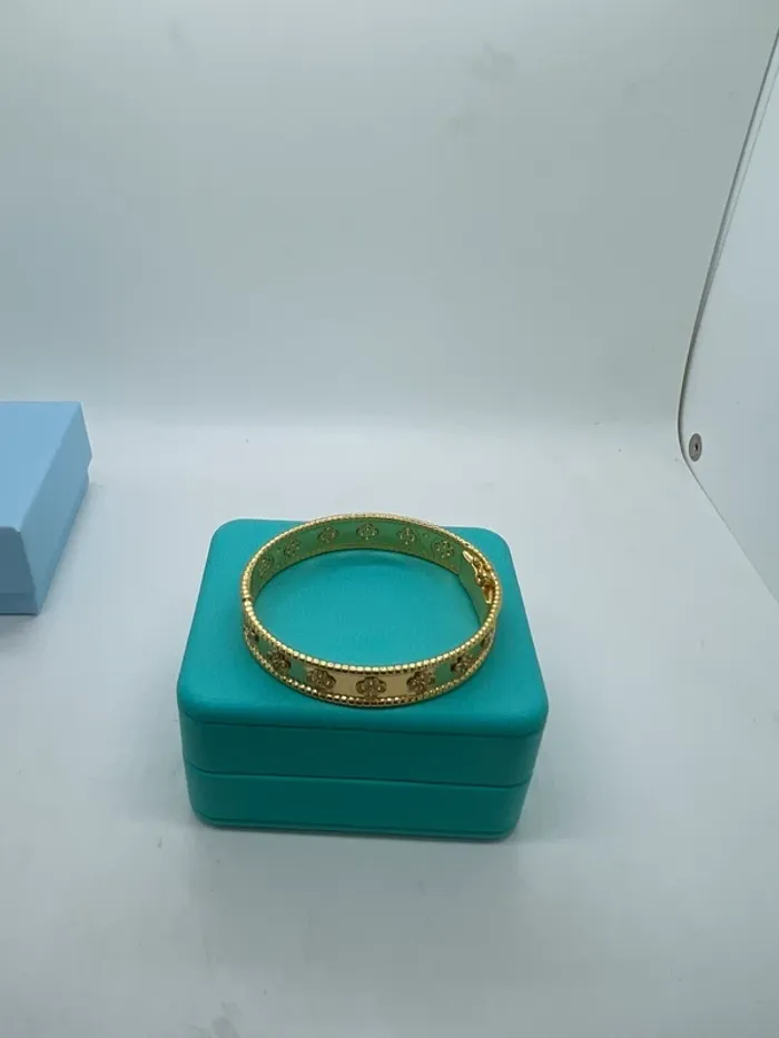 Bracelet jonc doré - photo numéro 3