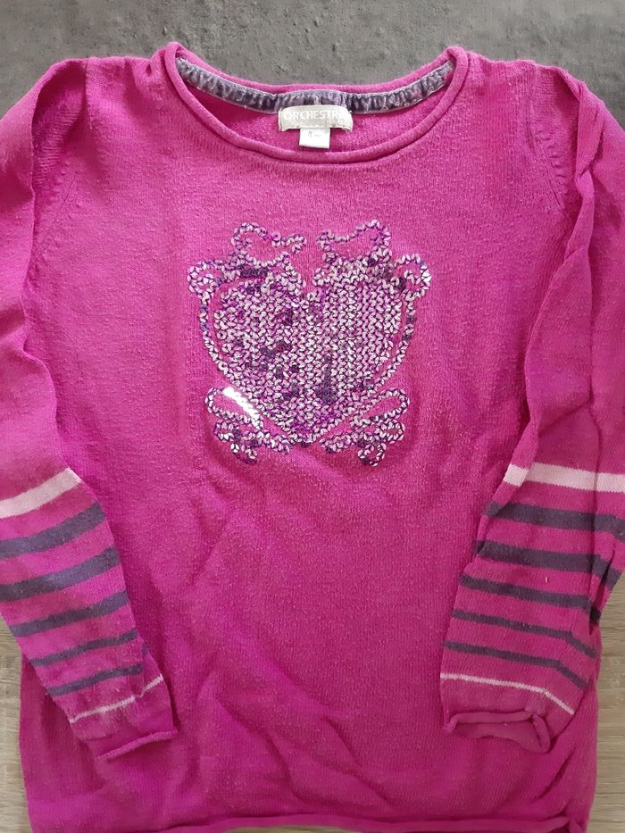 Lot de 2 pulls fins fille - photo numéro 4