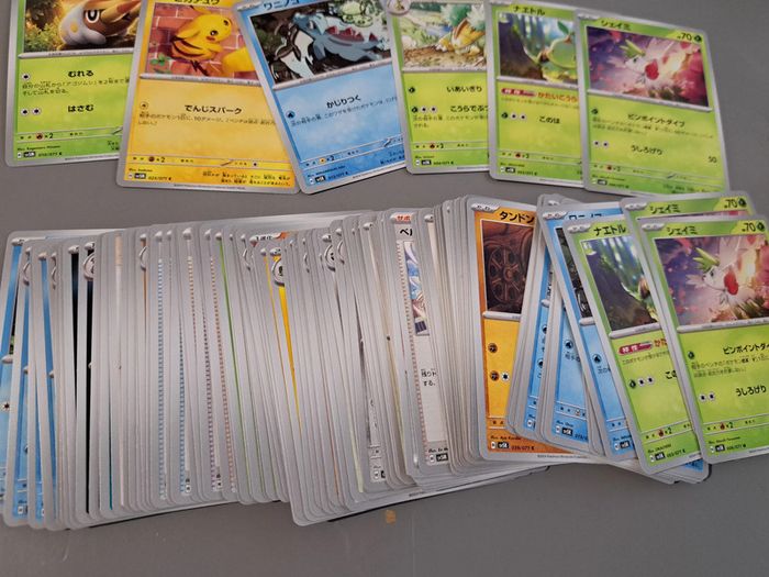 Lot de 110 cartes pokémon japonaise sv5k et sv5m - photo numéro 3