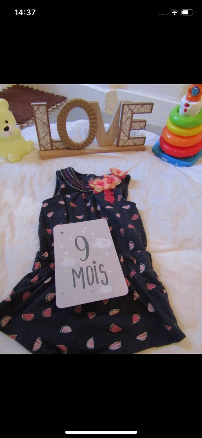 Lot 2 robe 1 combishort - photo numéro 7
