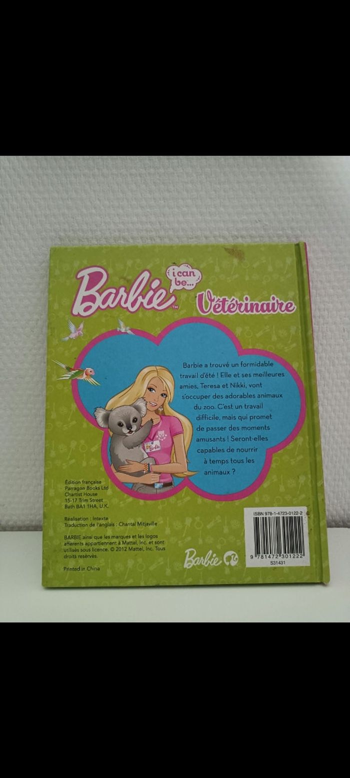 Livre Barbie vétérinaire - photo numéro 3