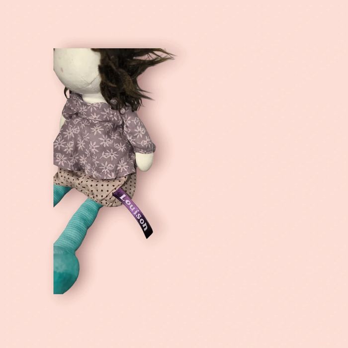 Doudou peluche poupée Louison "Moulin Roty" - photo numéro 2