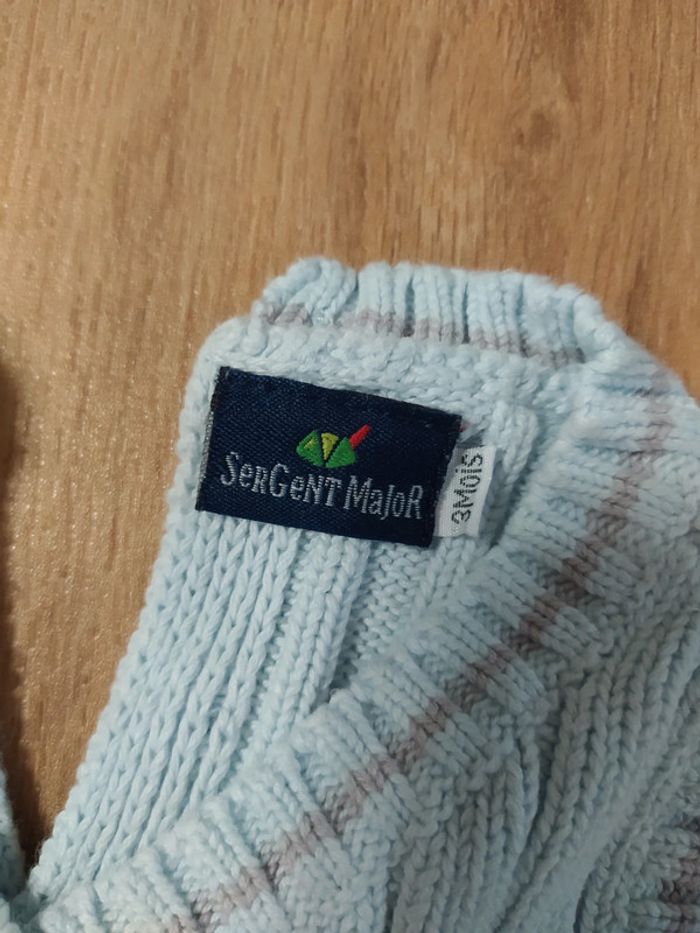 Pull sans manche sergent major 3 mois - photo numéro 3
