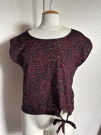 Blouse manche courte taille 36 marque bonobo urban preppy