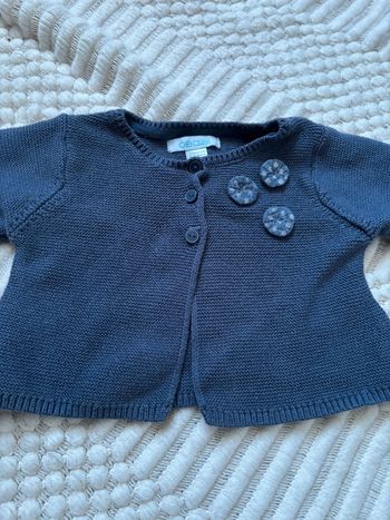 Cardigan fille Obaibi 6 mois