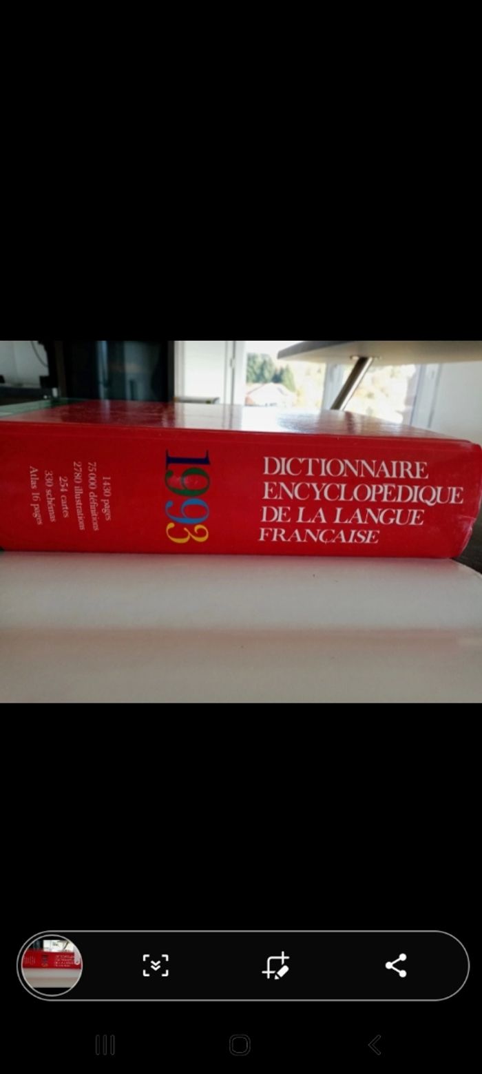 Dictionnaire encyclopédique de la langue française 1993 - photo numéro 3