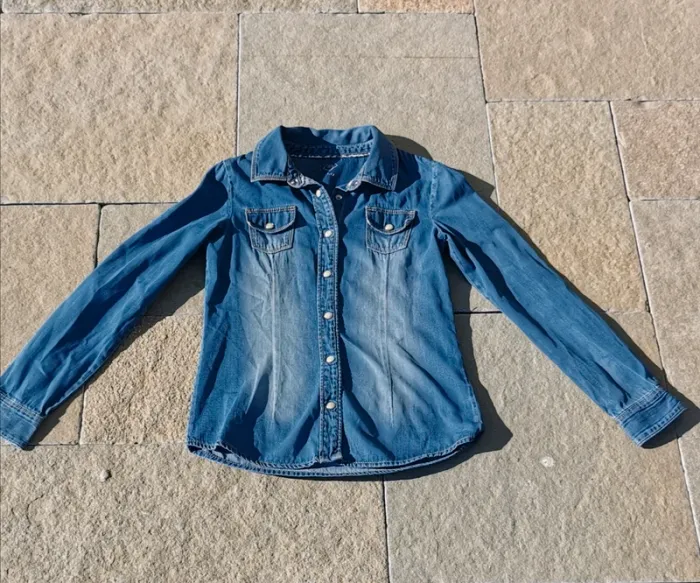 Chemise en jeans Tex 11-12 ans