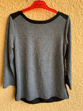 Blouse bi matière Camaïeu taille 36