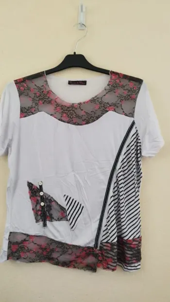 Tunique colorée - Nanas de Paris - taille 46