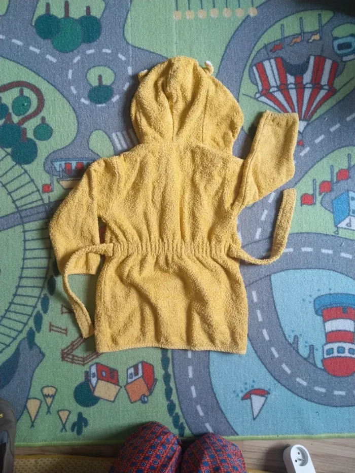Peignoir / sortie de bain tigre Vertbaudet taille 4 ans/104cm - photo numéro 2