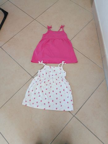 Lot de deux robes été Kiabi