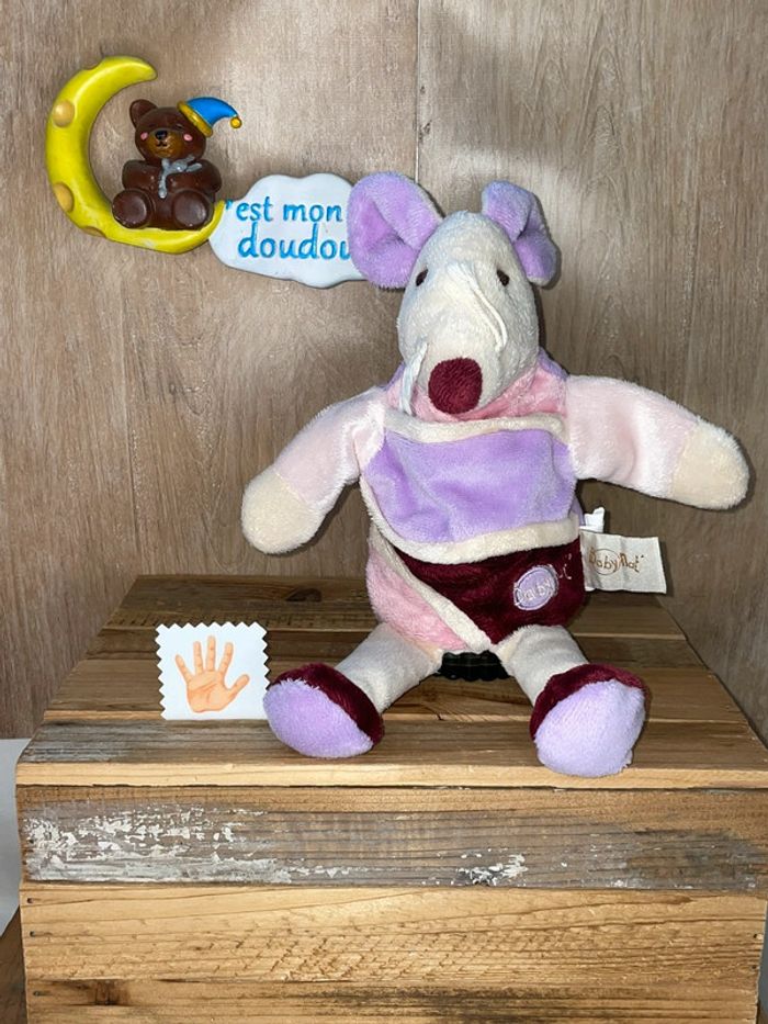 NAT328 doudou souris 🐭 babynat