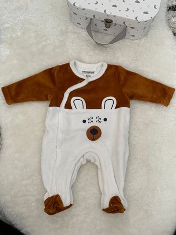 Pyjama naissance Ourson