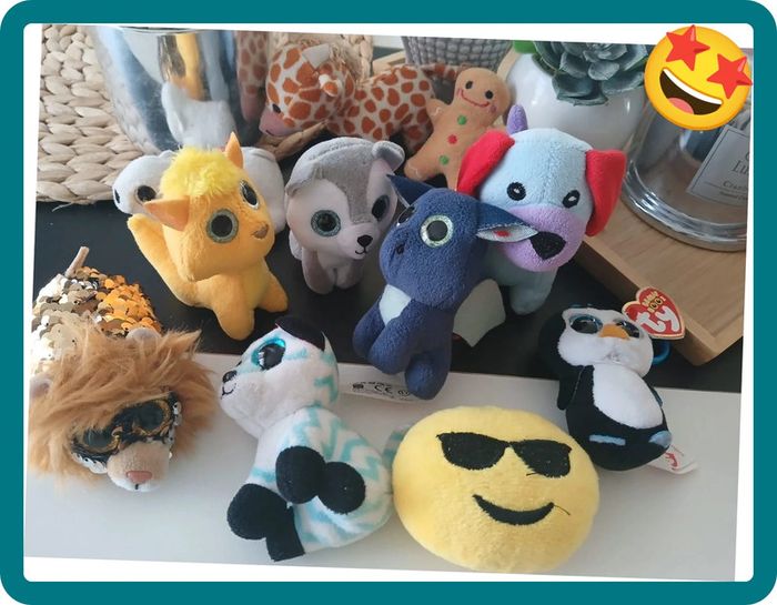 Lot péluches Animaux Comme Neuf🌿🎁