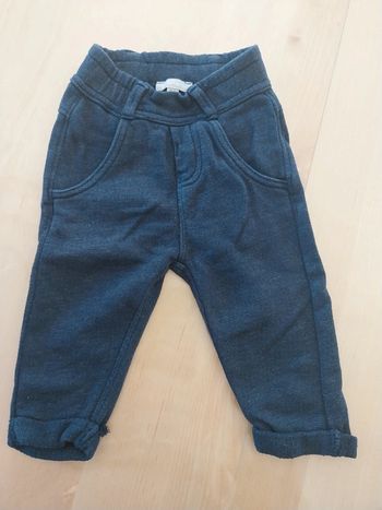 Pantalon chic bébé 6 mois bleu marine
