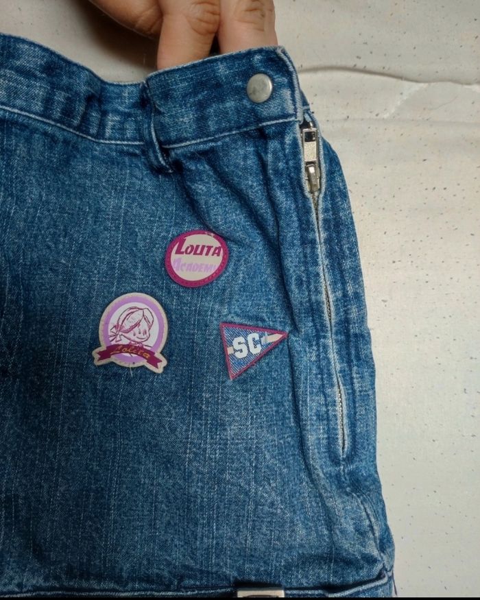 Jupe en jean 8 ans - photo numéro 2