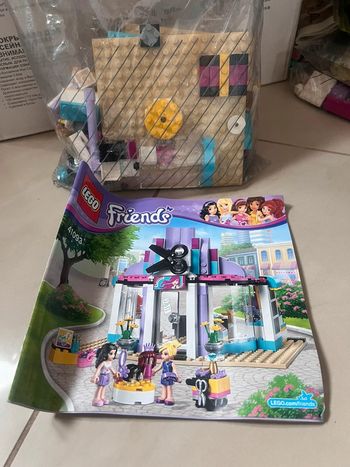 Lego friends coiffure