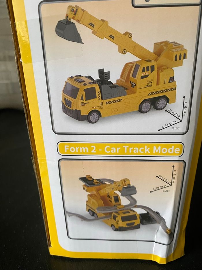 Camion grue  friction. Avéc bruitage - photo numéro 3