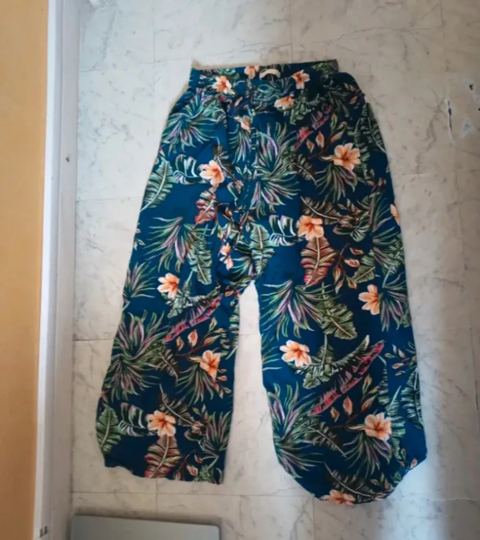 Pantalon à jambes larges taille 40 Zeva