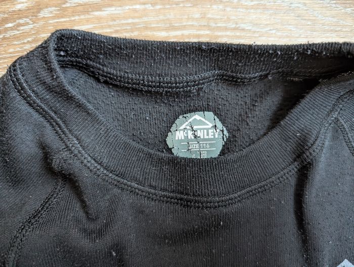 Sous-Vêtement Thermique Enfant McKinley Taille 116 Noir - photo numéro 3