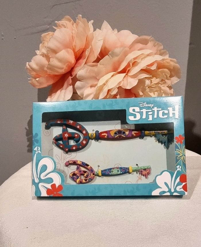 Lot de 2 clés Stitch disney