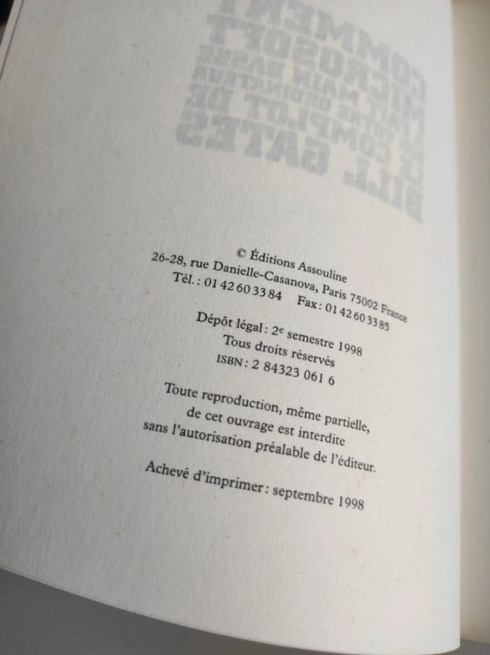 Livre Les Guerriers de l'Économie / Comment Microsoft a fait main basse sur votre Ordinateur - photo numéro 3