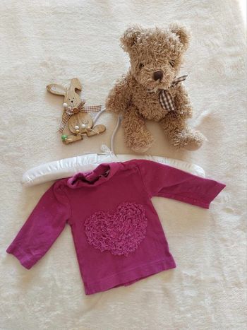 Tee-shirt original manches longues 1 mois