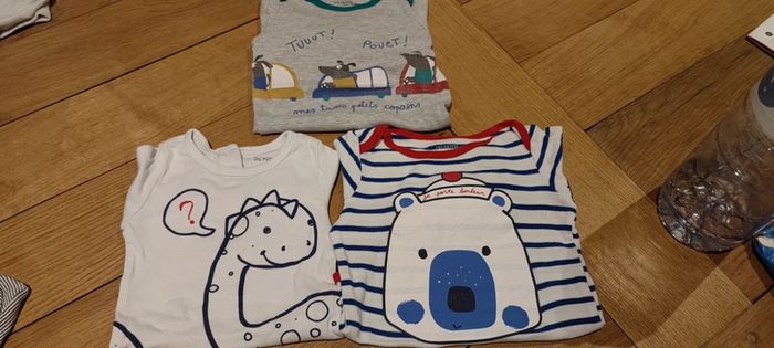 Lot 3 bodies marque dpam