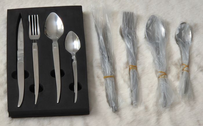 Ménagère 16 pièces styl'up laguiole jean dubost neuf - photo numéro 2