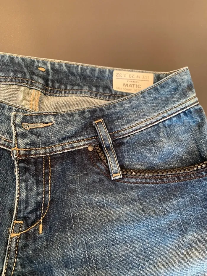 Pantalon taille basse diesel - photo numéro 4