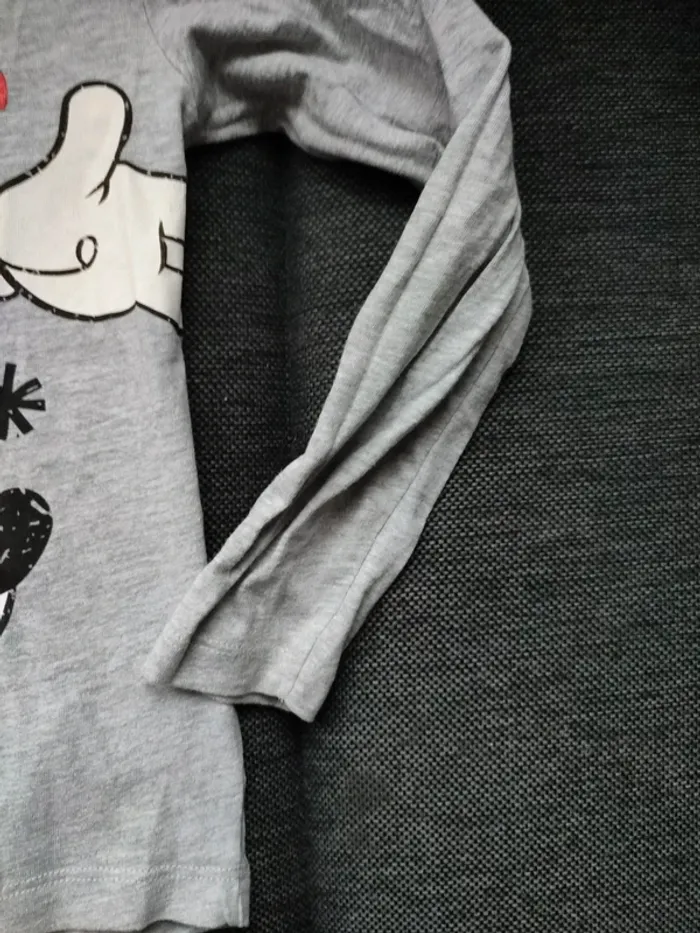 Tee shirt manche longues mickey garçon - photo numéro 6