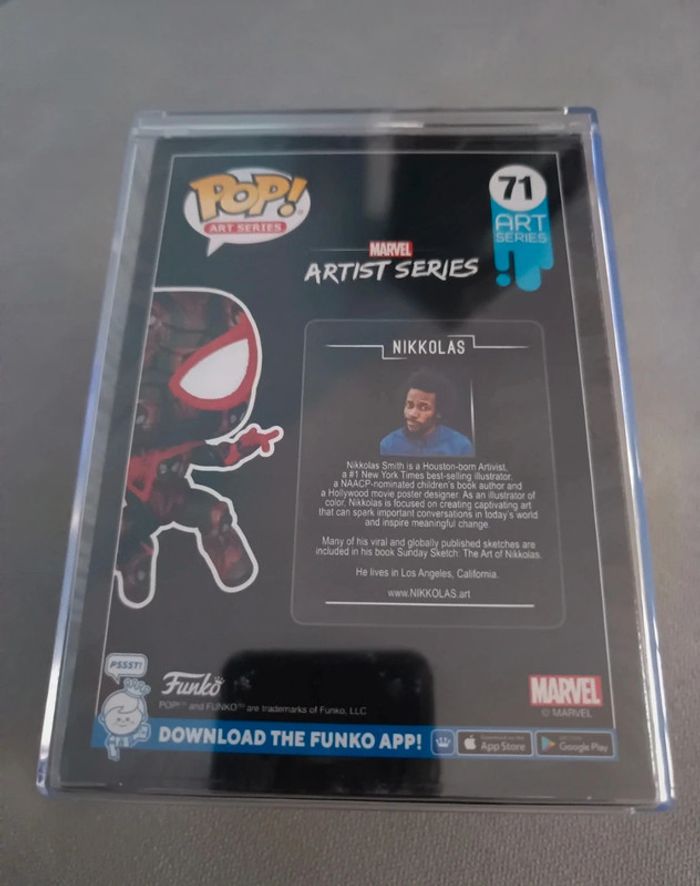 Pop Marvel Miles Morales Spider-Man 71 - photo numéro 3