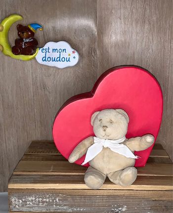 TC53 doudou ours 🐻tartine et chocolat