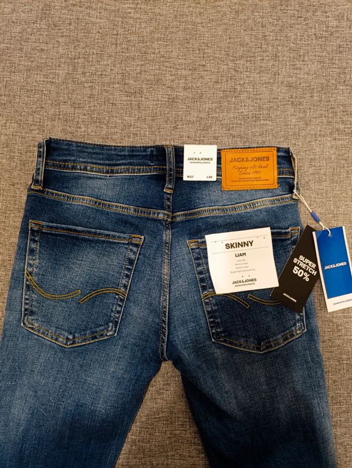 Jeans skinny Jack&Jones W27L30 NEUF - photo numéro 6
