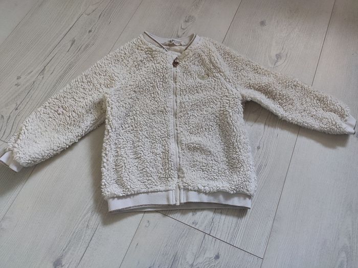 Gilet blanc pilou pilou 4/6 ans H&M