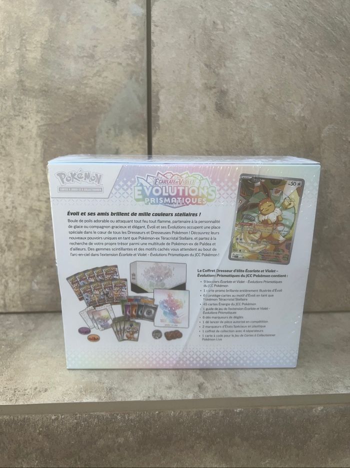 Etb Pokémon 8.5 évolutions prismatiques - photo numéro 3