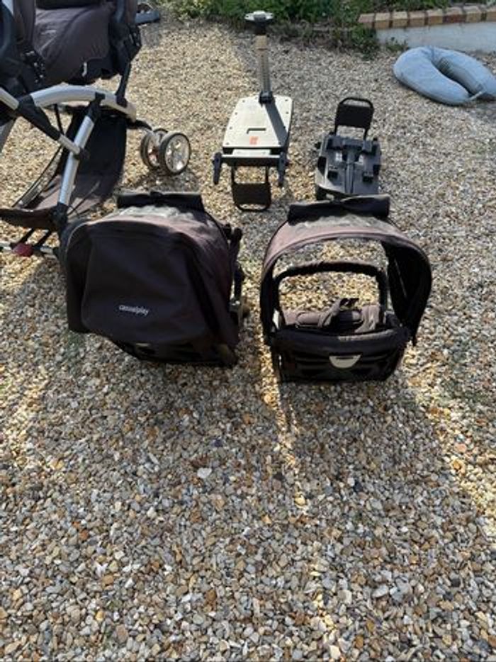 Poussette double + isofix - photo numéro 7