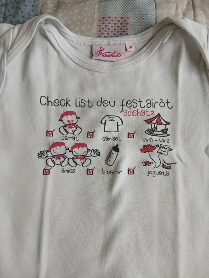 Lot t-shirts Adishatz 18 mois - photo numéro 2