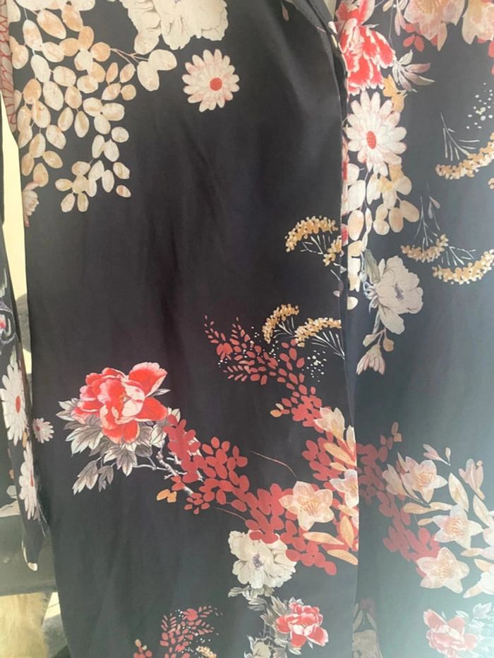 Robe longue manche longue femme marque Vadim très bon etat taille 36 - photo numéro 3