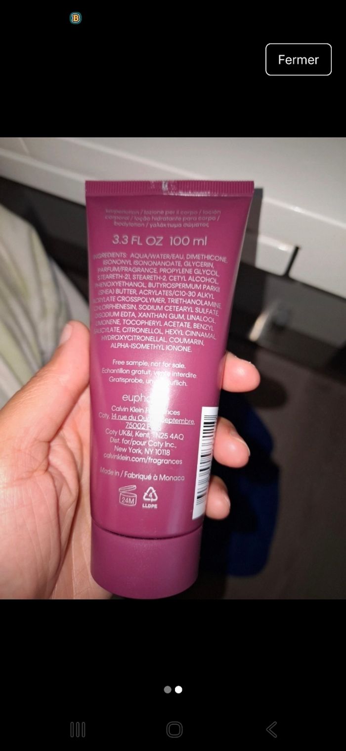 Lait parfume - photo numéro 2