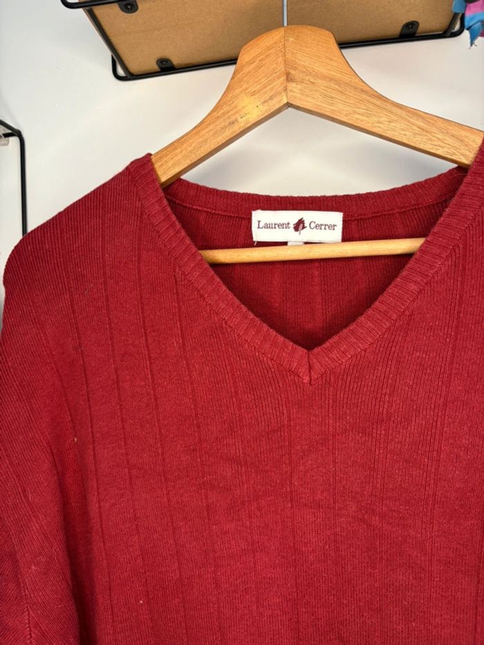 Pull rouge XXL - photo numéro 2