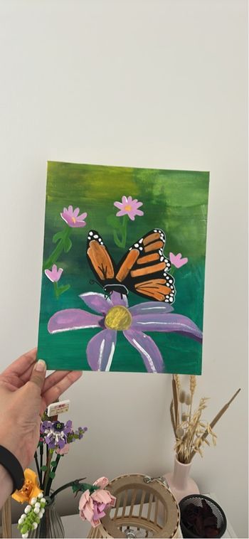 Peinture papillon 