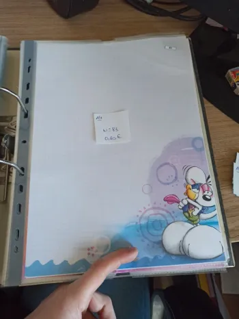 Feuille Diddl A4 83 0,80€