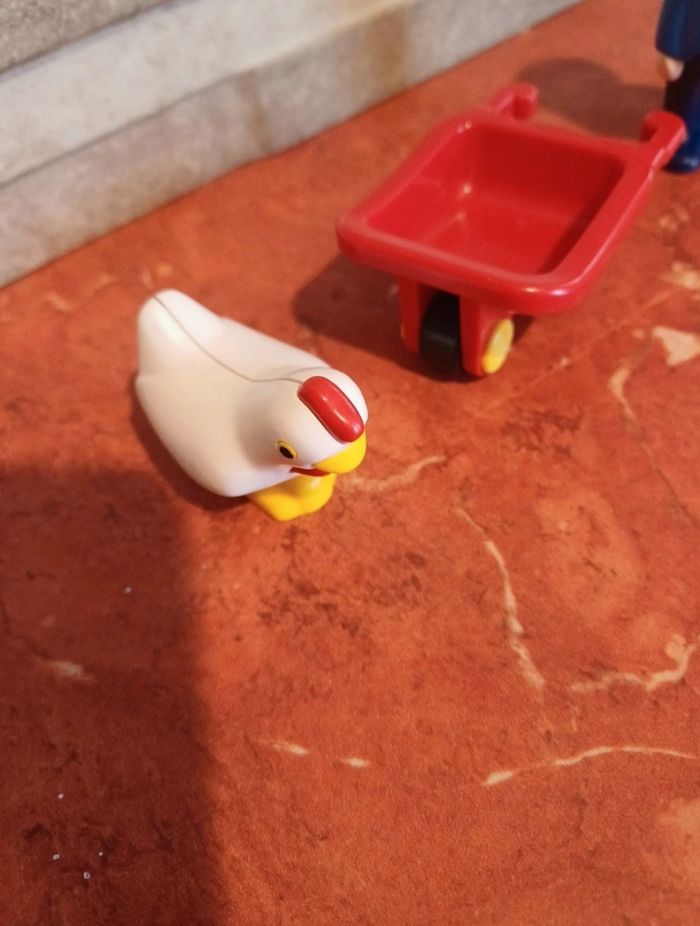 Playmobil 123 fermier avec brouette n 6793 - photo numéro 3